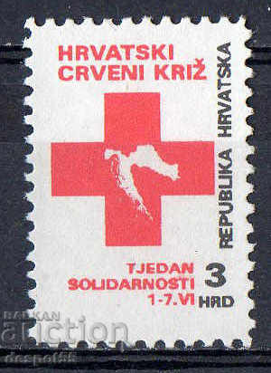 1992. Хърватия. Червен кръст - Седмица на солидарността.