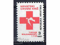 1992. Croatia. Red Cross - A Week of Solidarity.