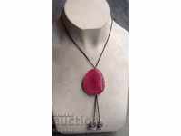 Necklace with Large Cellular AHAT