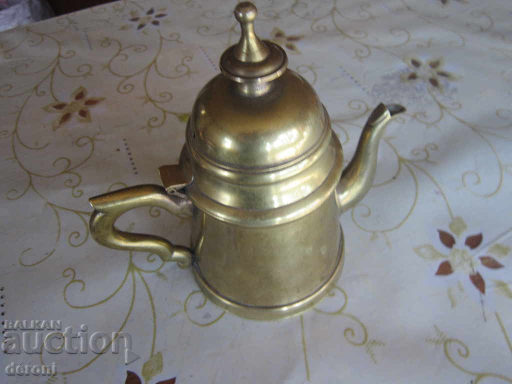 Unique German bronze jar tea kettle for brandy with price 45.00 BGN | € 23.01 Unique German bronze jar tea kettle for brandy with price 45.00 BGN | € 23.01
