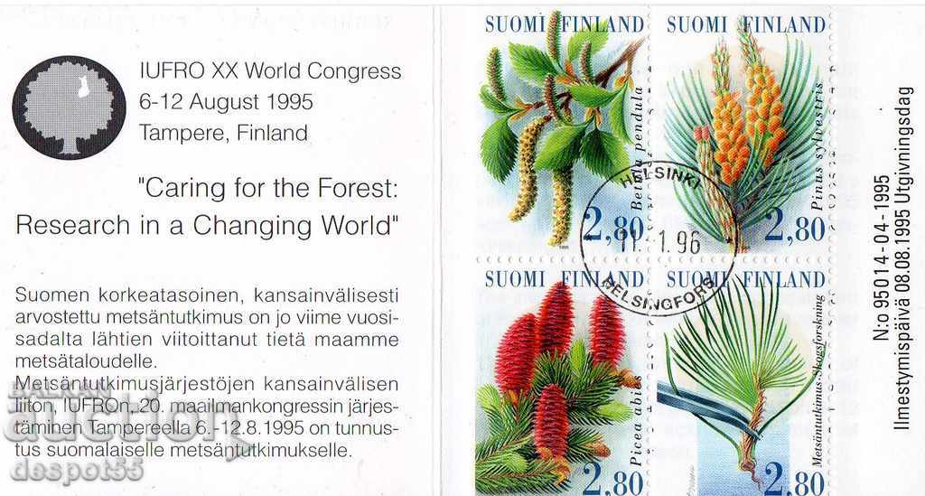 1995. Finlanda. Congresul forestier. Blochează broșura.