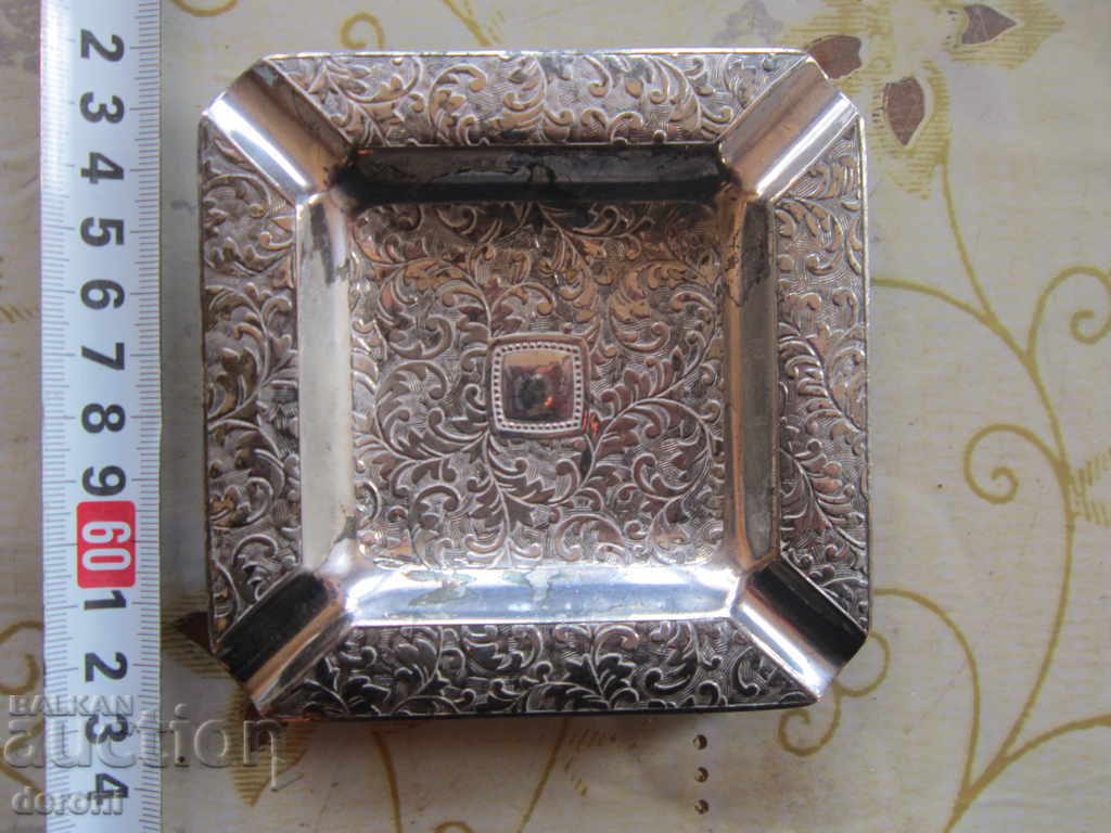 Incredible silver ashtray Viners with price 15.00 BGN | € 7.67 Incredible silver ashtray Viners with price 15.00 BGN | € 7.67