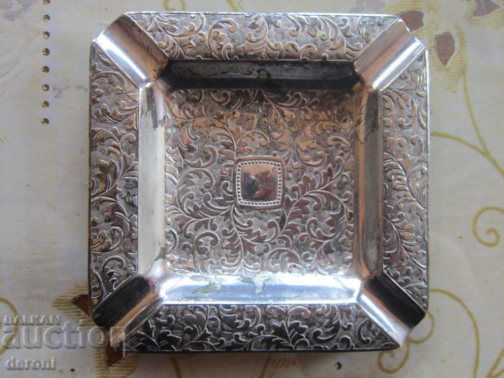 Auction Incredible silver ashtray Viners Auction Incredible silver ashtray Viners