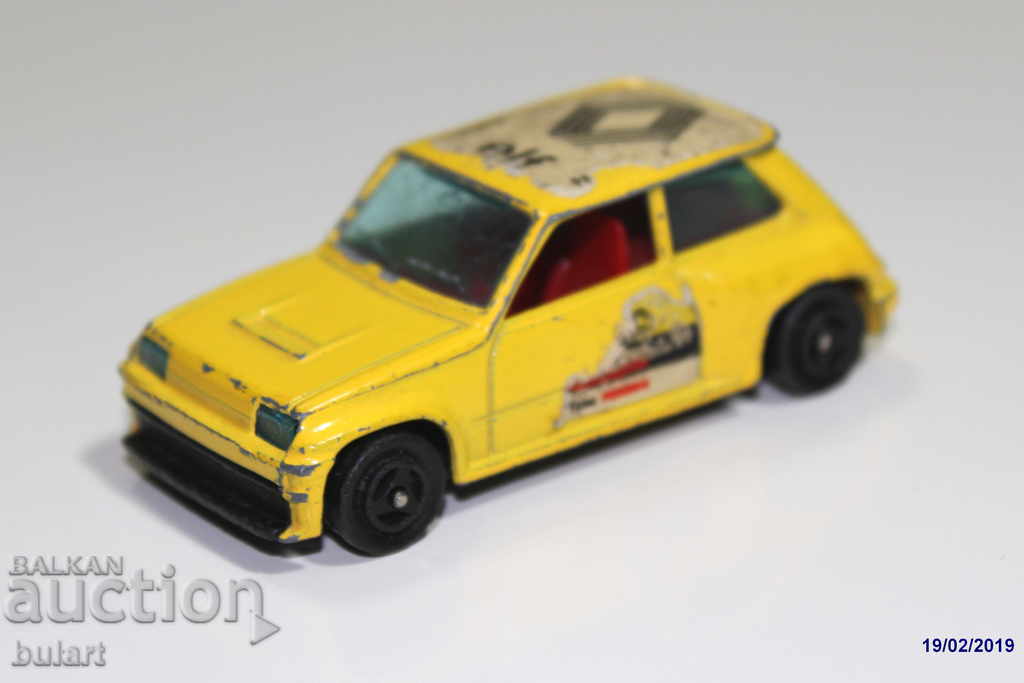 Car Toy Polistil Renault 5 Turbo RN9 Elf Paris