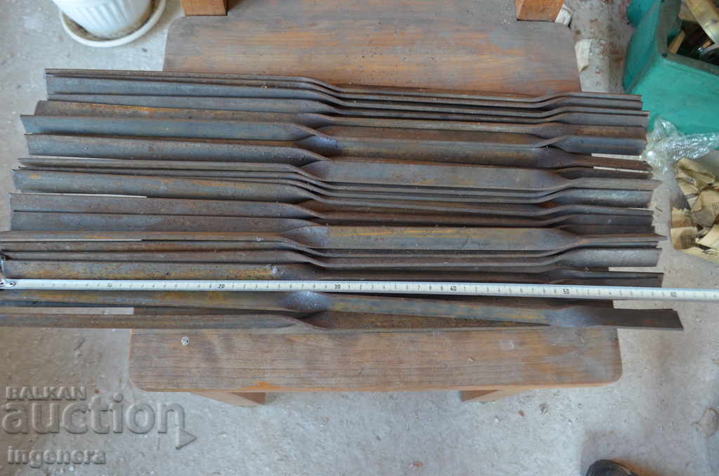 DETALII PENTRU POARTĂ, BALUSTRADĂ, METAL - 21 BUC - 5