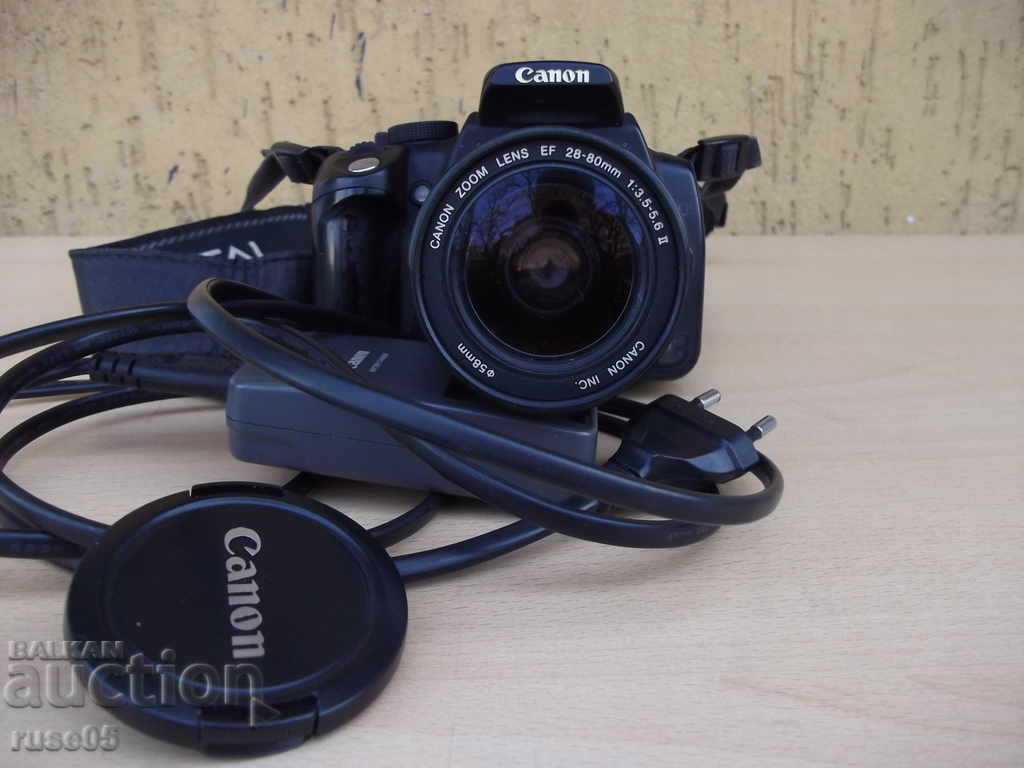 Camera "Canon - EOS - 350D" with lens working with price 350.00 BGN | € 178.95 Camera "Canon - EOS - 350D" with lens working with price 350.00 BGN | € 178.95