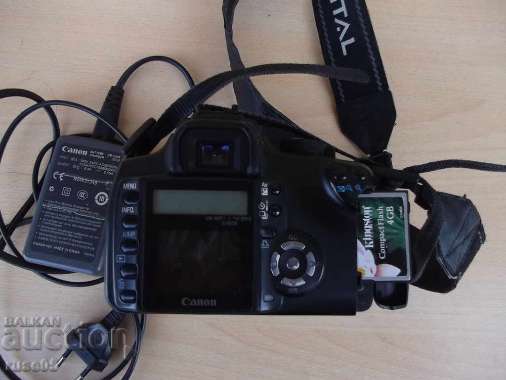 Camera "Canon - EOS - 350D" with lens working - 5 Camera "Canon - EOS - 350D" with lens working - 5