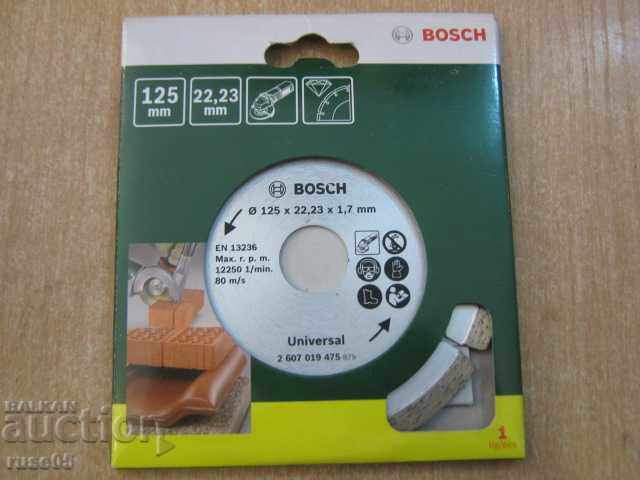 Диск за рязане"BOSCH/ф125х22,23х1,7мм/"на тухли,бетон и др.