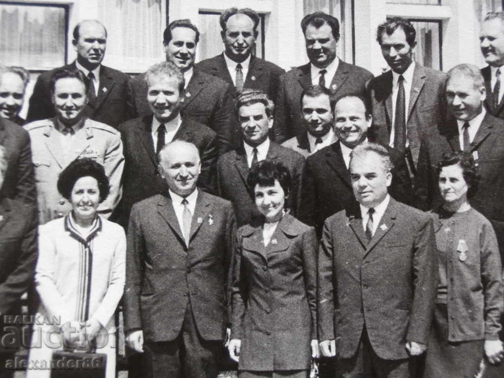 Delivery of Todor Zhivkov Stanko Todorov General Delcho Simov and others