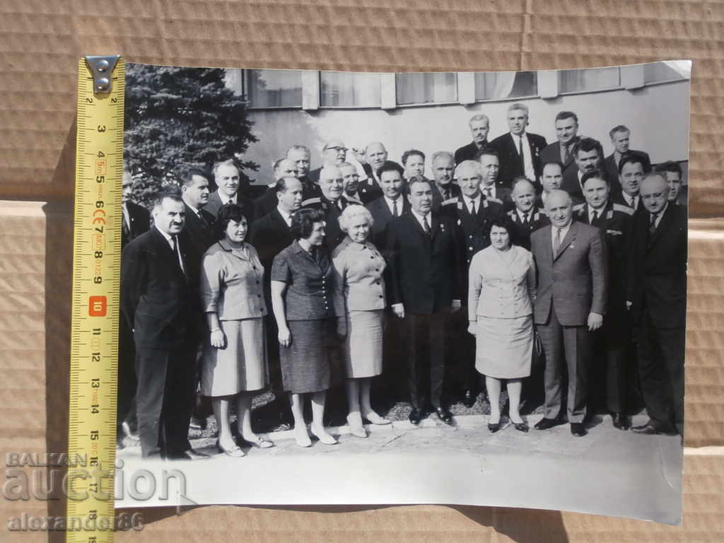 Leonid Brezhnev Todor Zhivkov Slavcho Transky Russian general - 5 Leonid Brezhnev Todor Zhivkov Slavcho Transky Russian general - 5