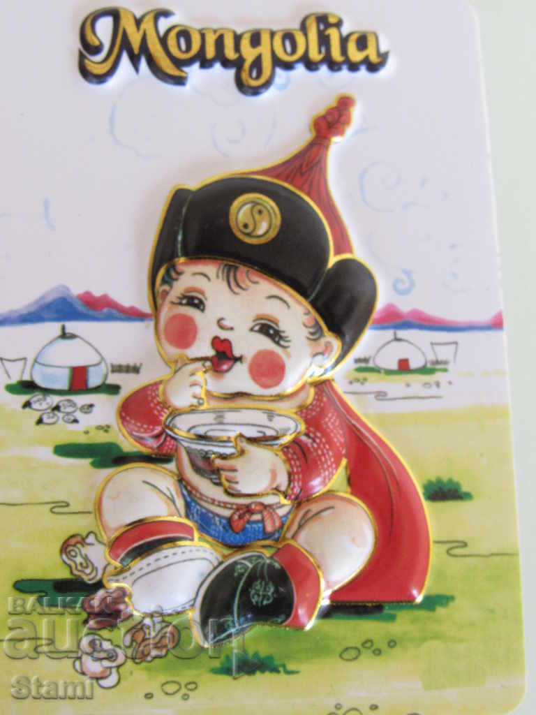 Authentic 3D magnet from Mongolia-series-2 with price 6.50 BGN | € 3.32 Authentic 3D magnet from Mongolia-series-2 with price 6.50 BGN | € 3.32