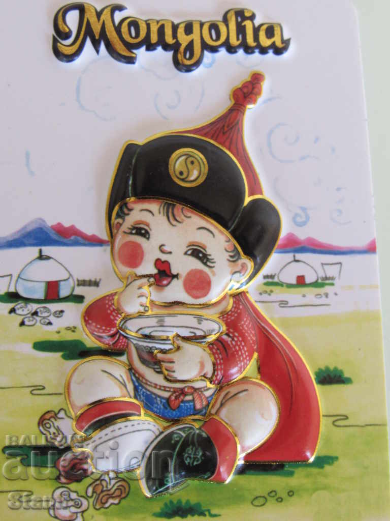 Auction Authentic 3D magnet from Mongolia-series-2 Auction Authentic 3D magnet from Mongolia-series-2