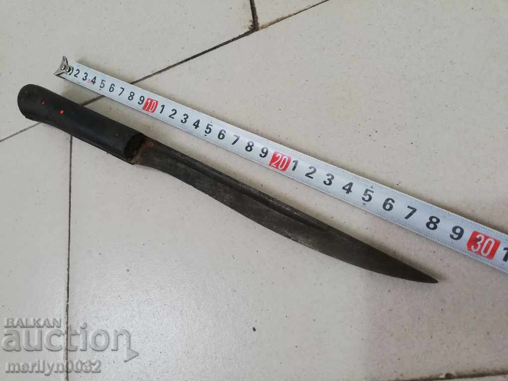 Old butcher's knife without a karakulak handle, shank - 5 Old butcher's knife without a karakulak handle, shank - 5