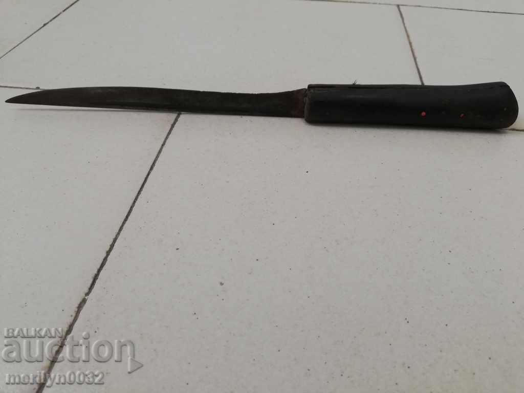 Old butcher's knife without a karakulak handle, shank - 6 Old butcher's knife without a karakulak handle, shank - 6