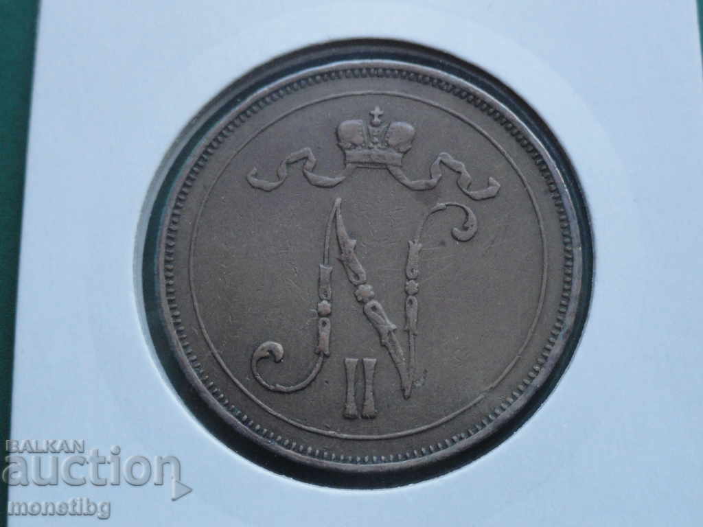 Delivery of Russia (for Finland) 1912 - 10 penny RR