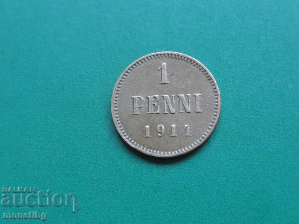 Rusia (pentru Finlanda) 1914 - 1 penny