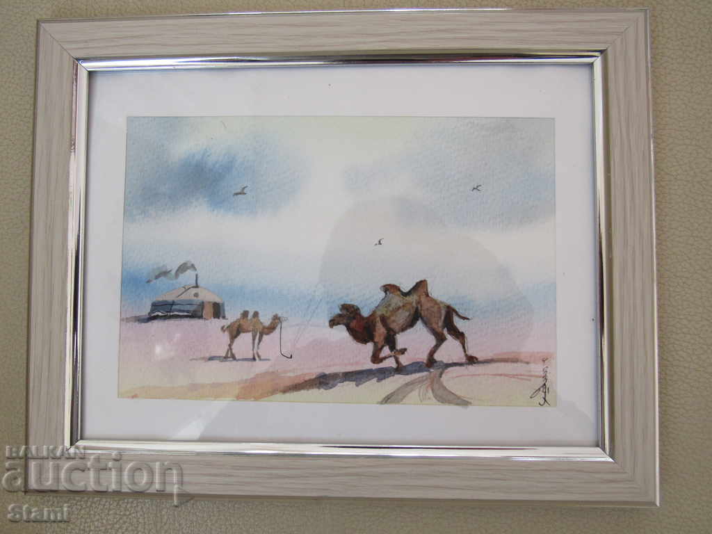 Аукцион +Серия традиционни картини живопис - Монголия - 12-4 Аукцион +Серия традиционни картини живопис - Монголия - 12-4