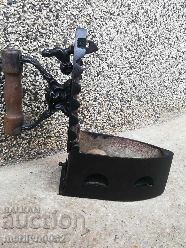 Αντίκα ζεστό σίδερο του 19ου αιώνα - 6 Αντίκα ζεστό σίδερο του 19ου αιώνα - 6