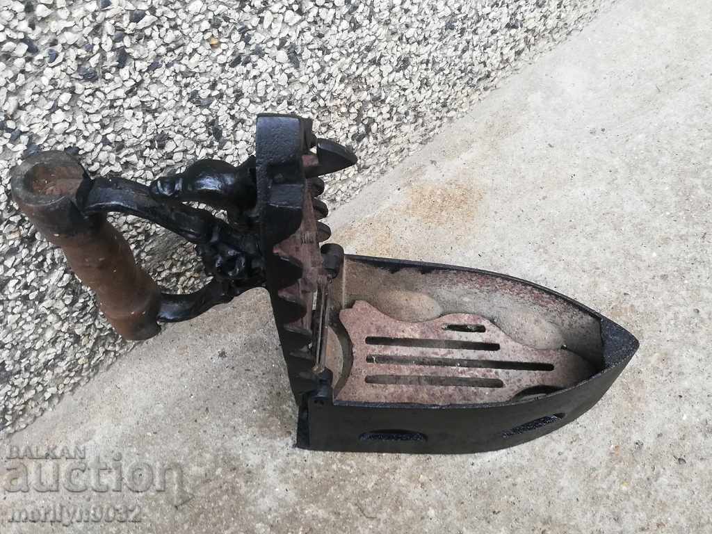 Αντίκα ζεστό σίδερο του 19ου αιώνα - 7 Αντίκα ζεστό σίδερο του 19ου αιώνα - 7