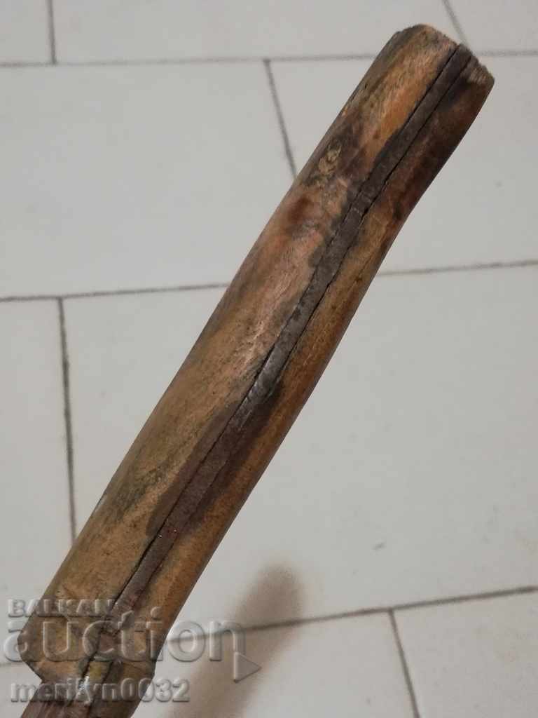 Old butcher knife without a karaoke, a knife - 7 Old butcher knife without a karaoke, a knife - 7