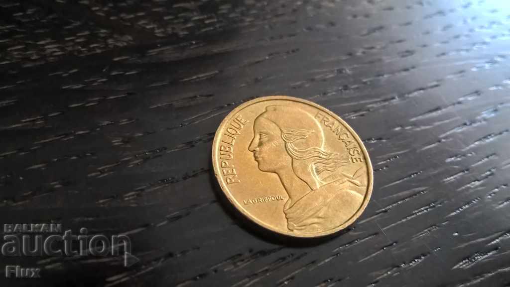 Coin - France - 5 centimes 1986 with price 0.60 BGN | € 0.31 Coin - France - 5 centimes 1986 with price 0.60 BGN | € 0.31