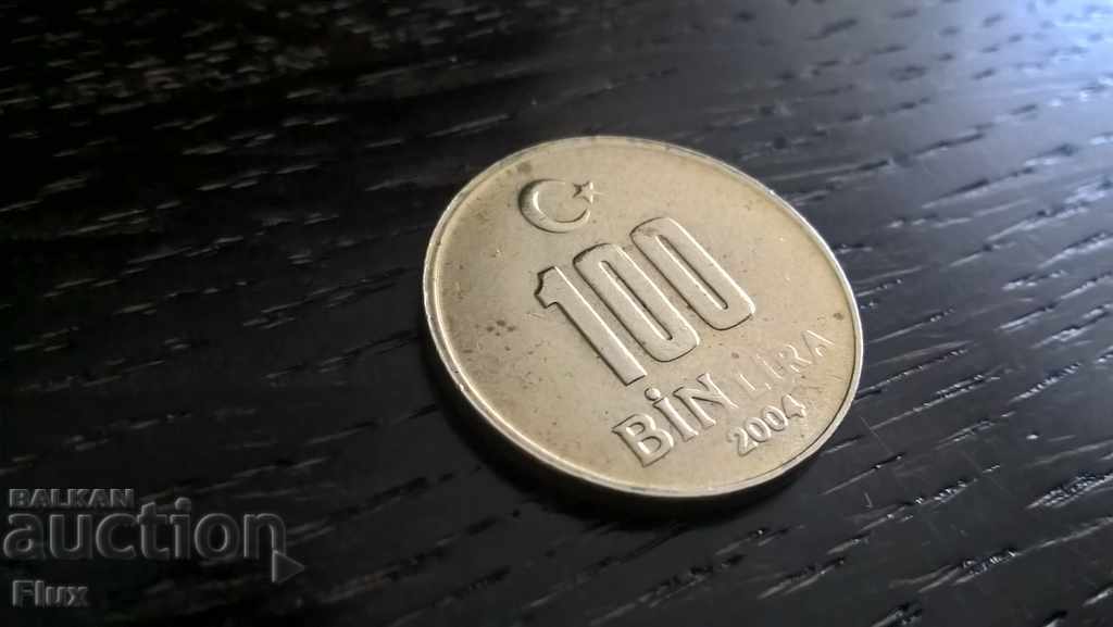 Coin - Τουρκία - 100.000 λίρες 2004