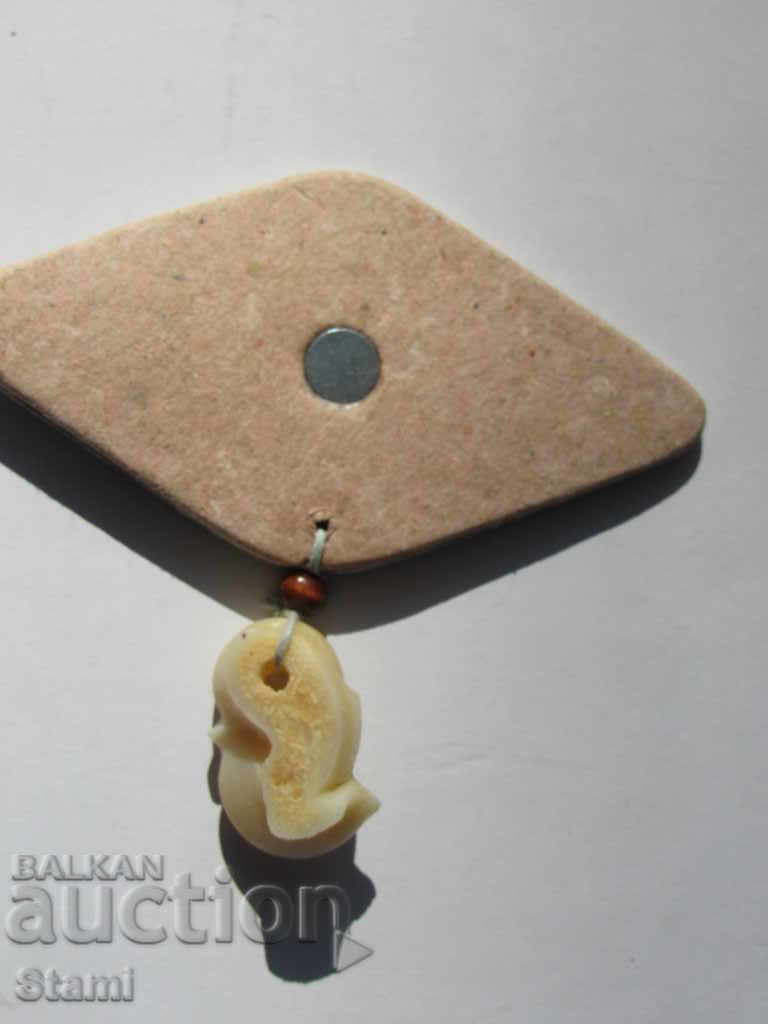 Auction Genuine leather magnet from Mongolia-15 series Auction Genuine leather magnet from Mongolia-15 series