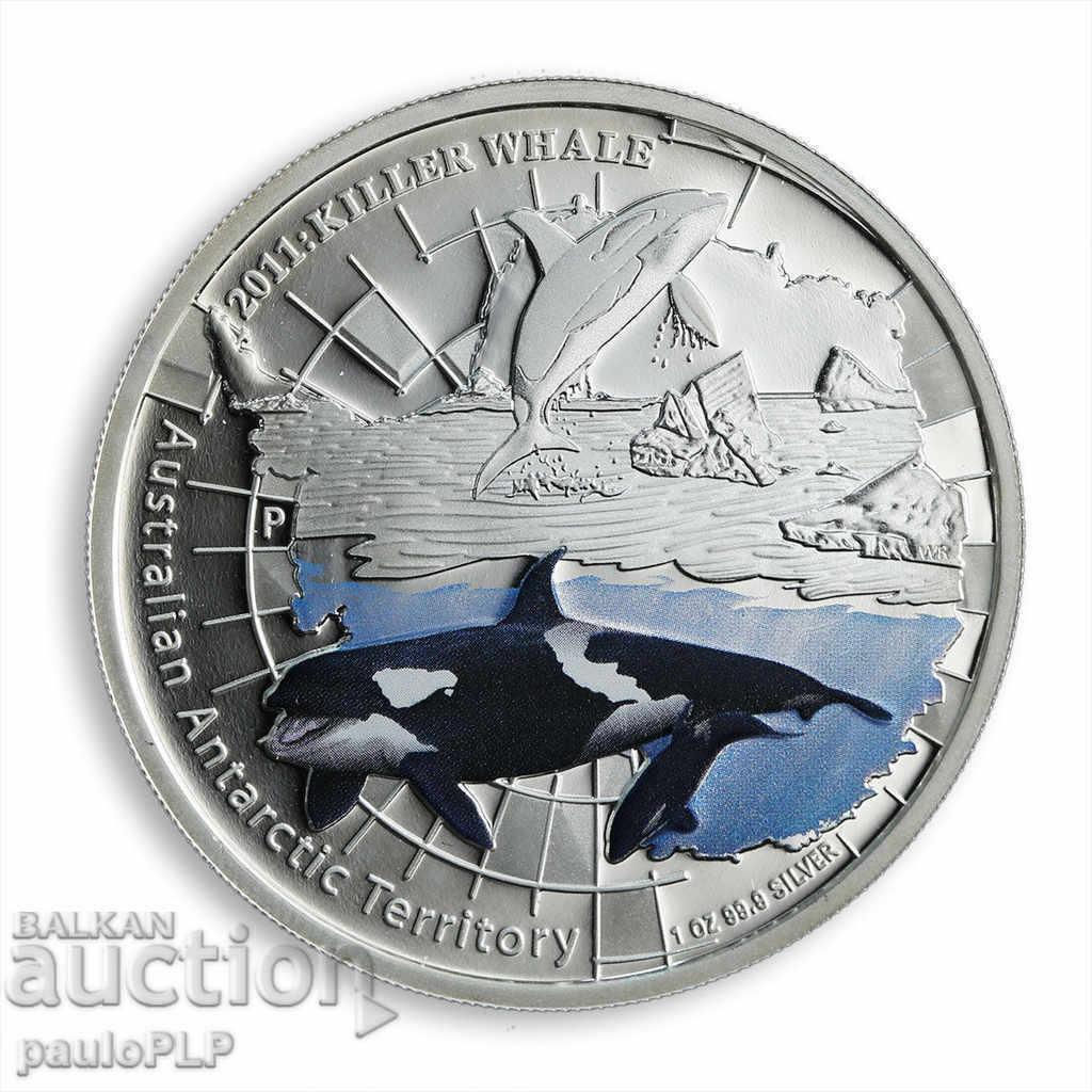 Australia1 $ Antarctic Territory KIT 1oz SILVER with price 248.00 BGN | € 126.80 Australia1 $ Antarctic Territory KIT 1oz SILVER with price 248.00 BGN | € 126.80