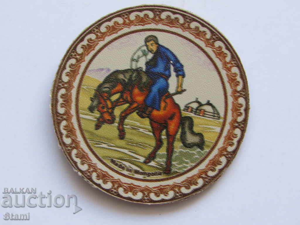 Παράδοση Μαγνήτης από γνήσιο δέρμα από τη Μογγολία-σειρά-16 Παράδοση Μαγνήτης από γνήσιο δέρμα από τη Μογγολία-σειρά-16