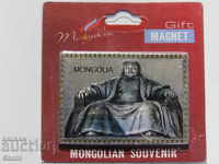Large authentic magnet from Mongolia-series-Genghis Khan