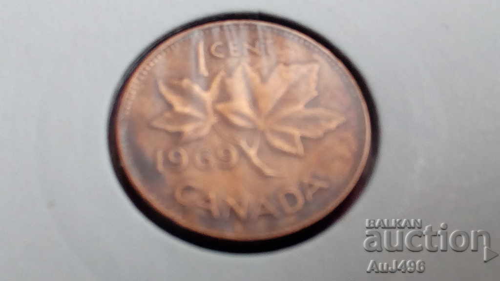 1 CENT 1969 CANADA (XF)* - 6