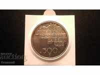 500 Francs 1980 Belgium Proof Rare Silver