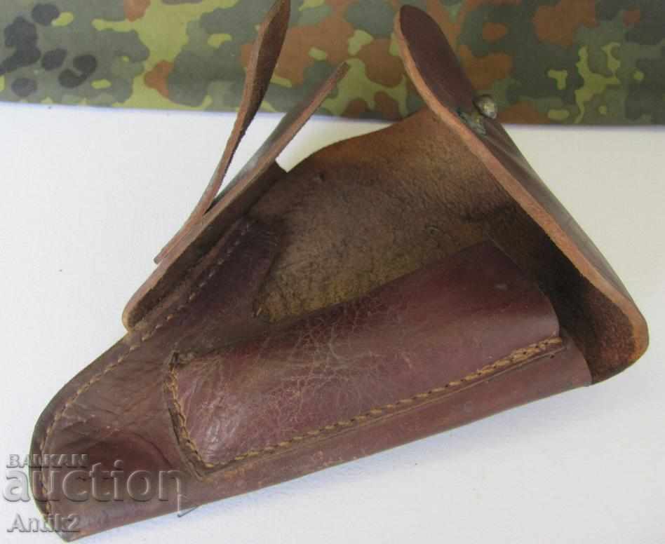 Second World War 1943 Leather Sleeve for Walter PPK with price 250.00 BGN | € 127.82 Second World War 1943 Leather Sleeve for Walter PPK with price 250.00 BGN | € 127.82