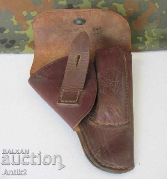 Auction Second World War 1943 Leather Sleeve for Walter PPK Auction Second World War 1943 Leather Sleeve for Walter PPK