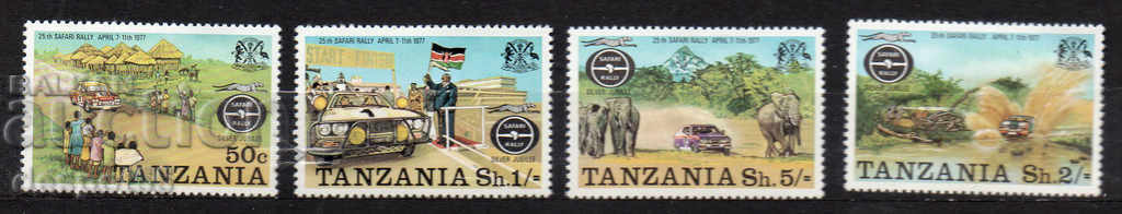 1987. Tanzania. 25th rally "Safari".