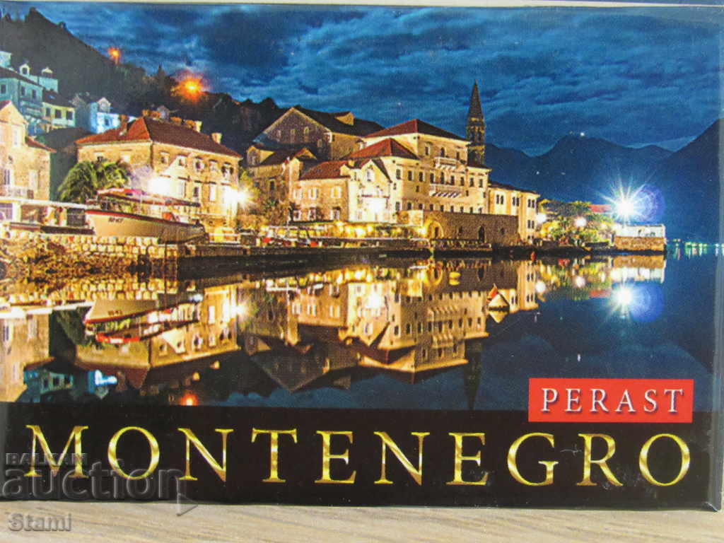 Authentic magnet from Montenegro, series-21 with price 8.00 BGN | € 4.09