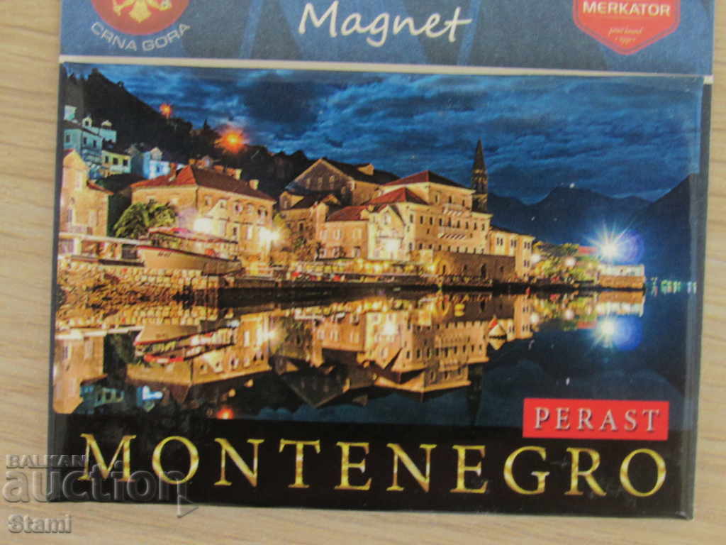 Auction  Authentic magnet from Montenegro, series-21