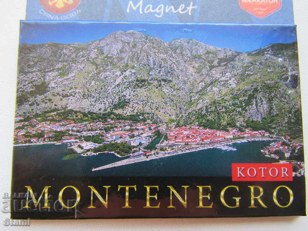 Authentic magnet from Montenegro, series-25 with price 8.00 BGN | € 4.09 Authentic magnet from Montenegro, series-25 with price 8.00 BGN | € 4.09