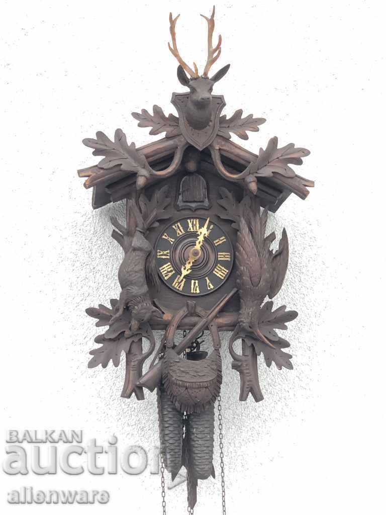 Стенен часовник кукувица Black Forest/Шварцвалд