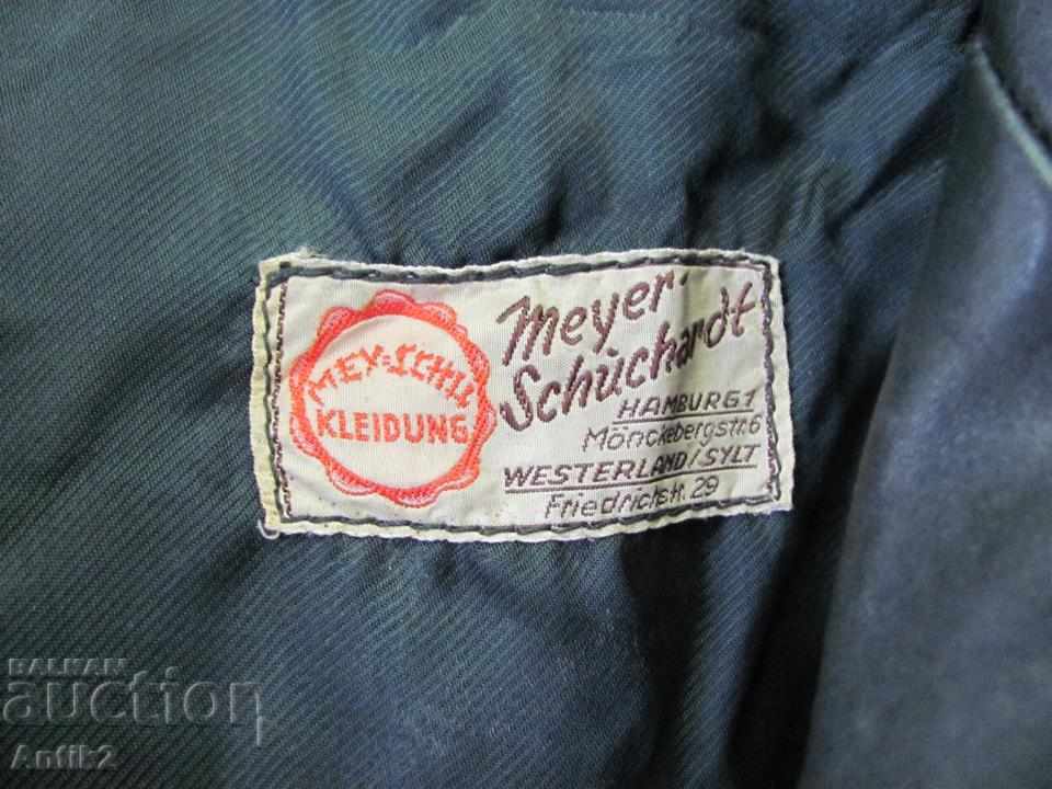 Auction  World War II Officer Leather Coat Germany D.R.P