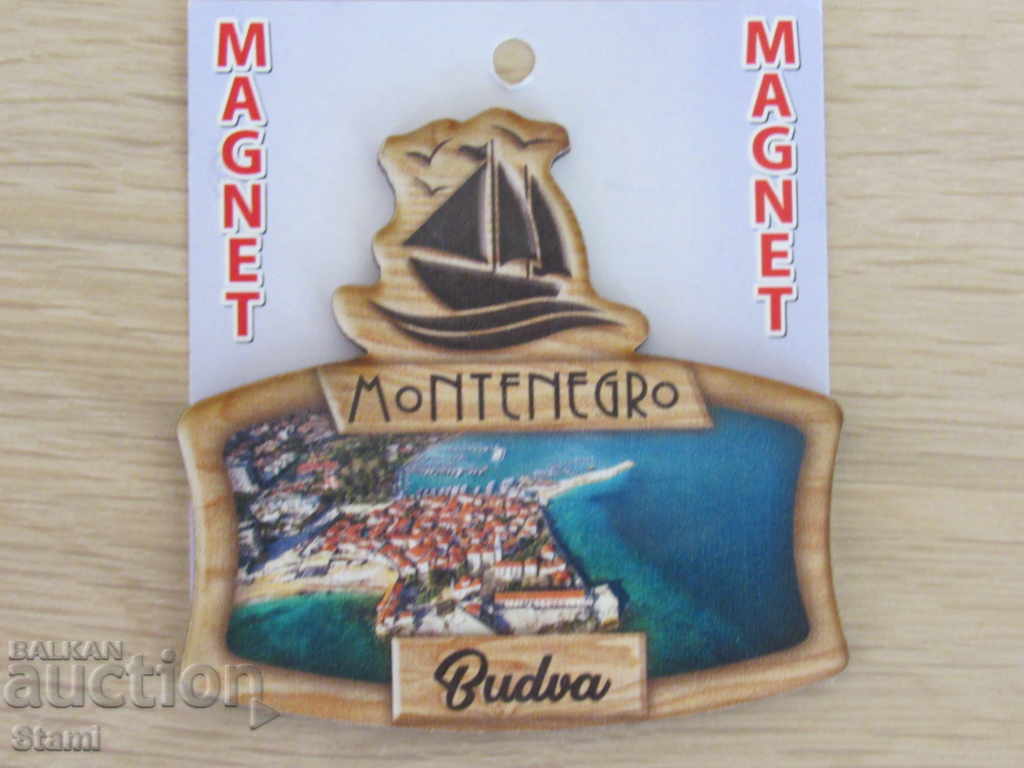Authentic magnet from Montenegro, series-25