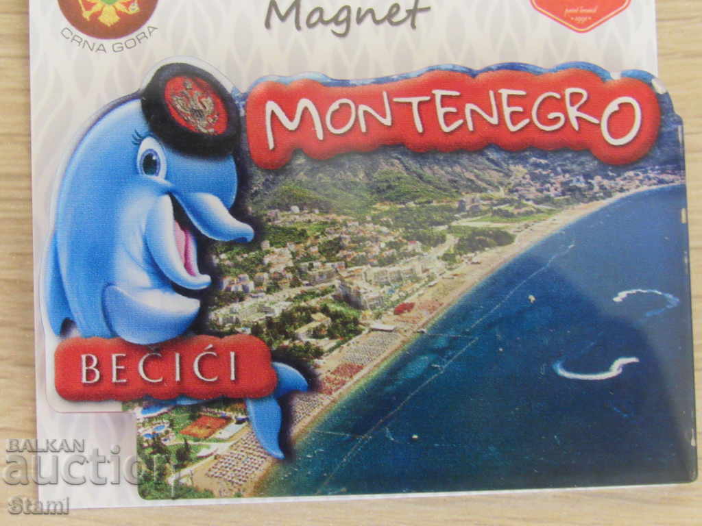 Authentic magnet from Montenegro, series-26
