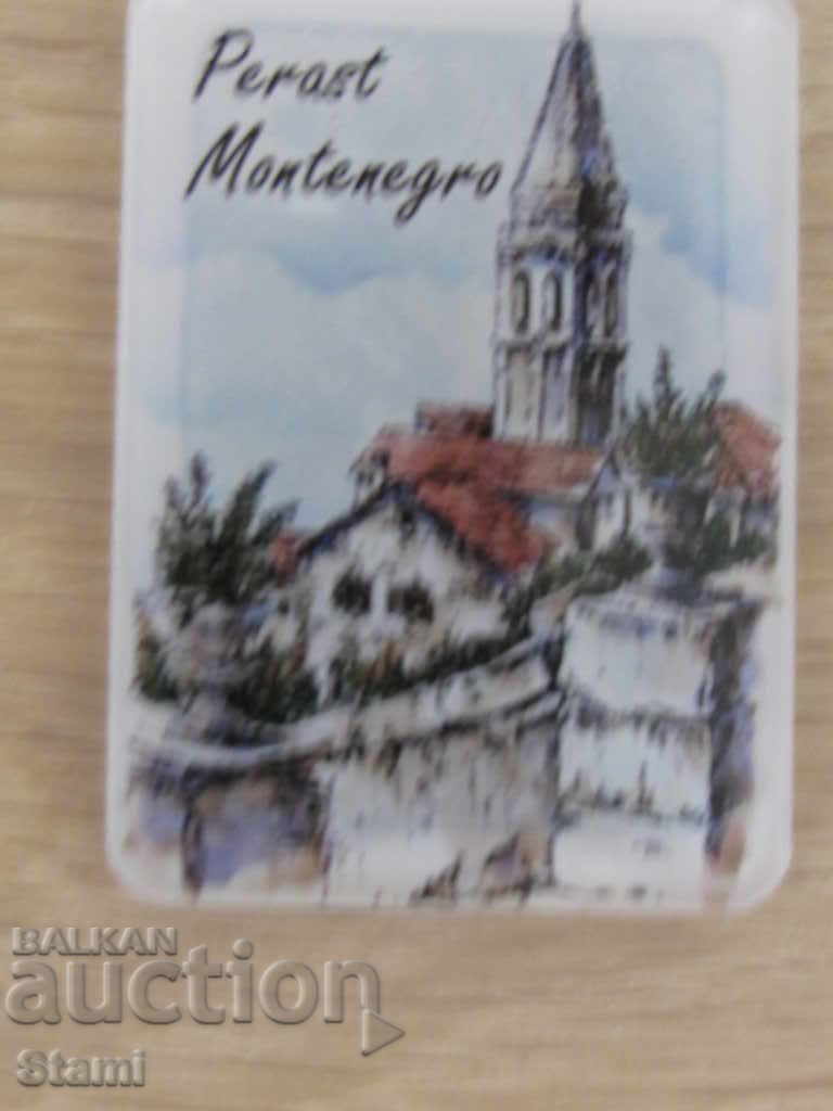 Authentic magnet from Montenegro, series-28