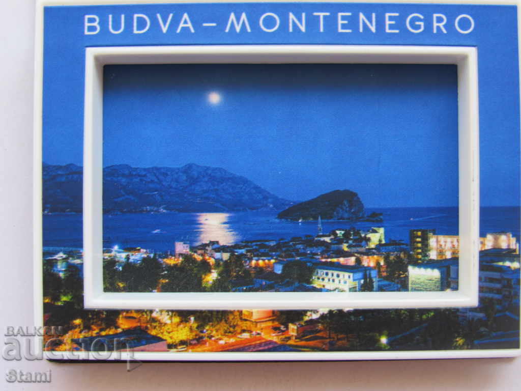 Auction Authentic 3D Magnet from Montenegro, series-29 Auction Authentic 3D Magnet from Montenegro, series-29