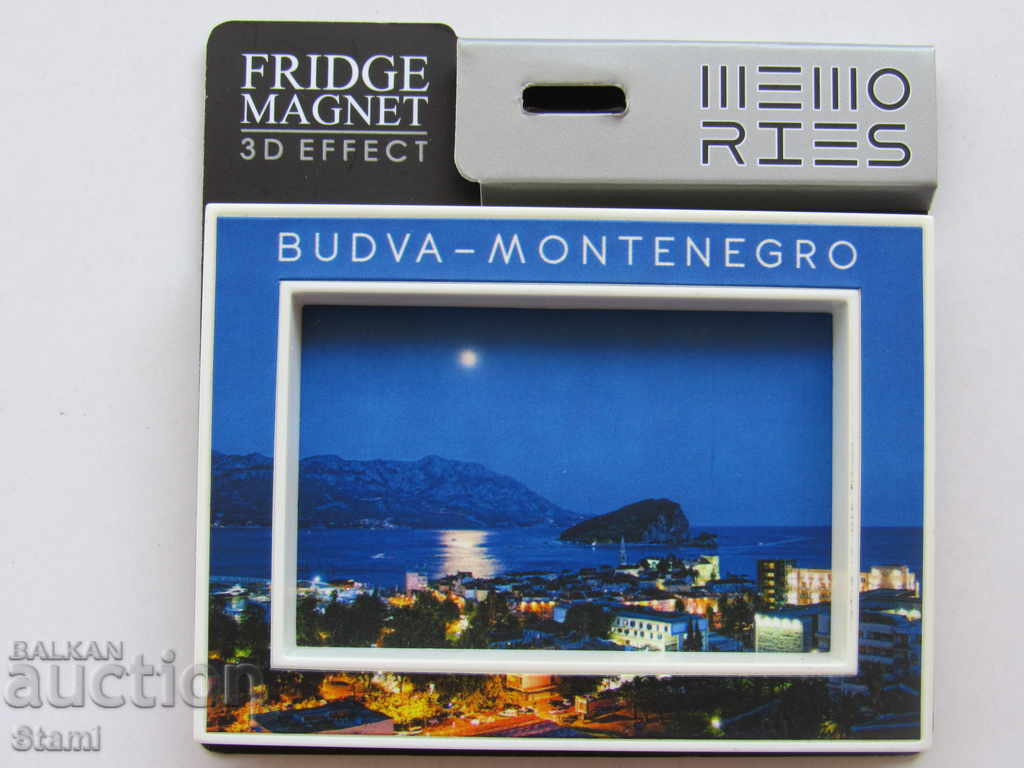 Автентичен 3D магнит от Черна гора, серия-29