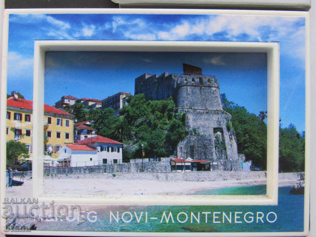 Magnet autentic 3D din Muntenegru, seria 29 cu preț 9.50 BGN | € 4.86