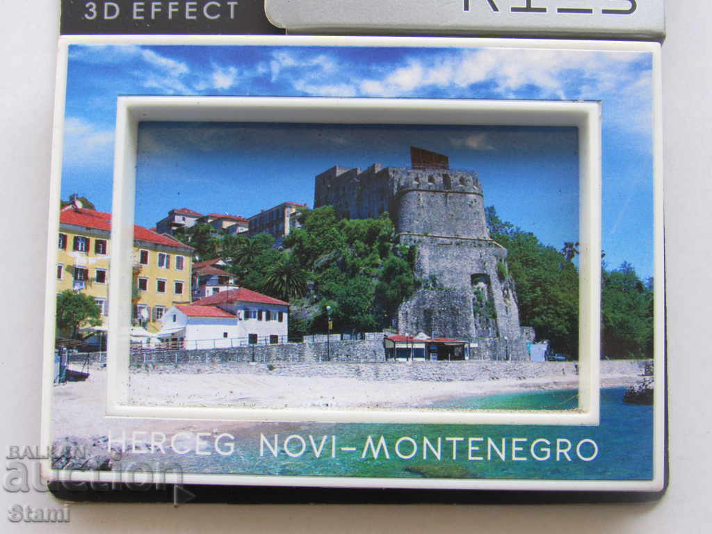 Livrarea Magnet autentic 3D din Muntenegru, seria 29