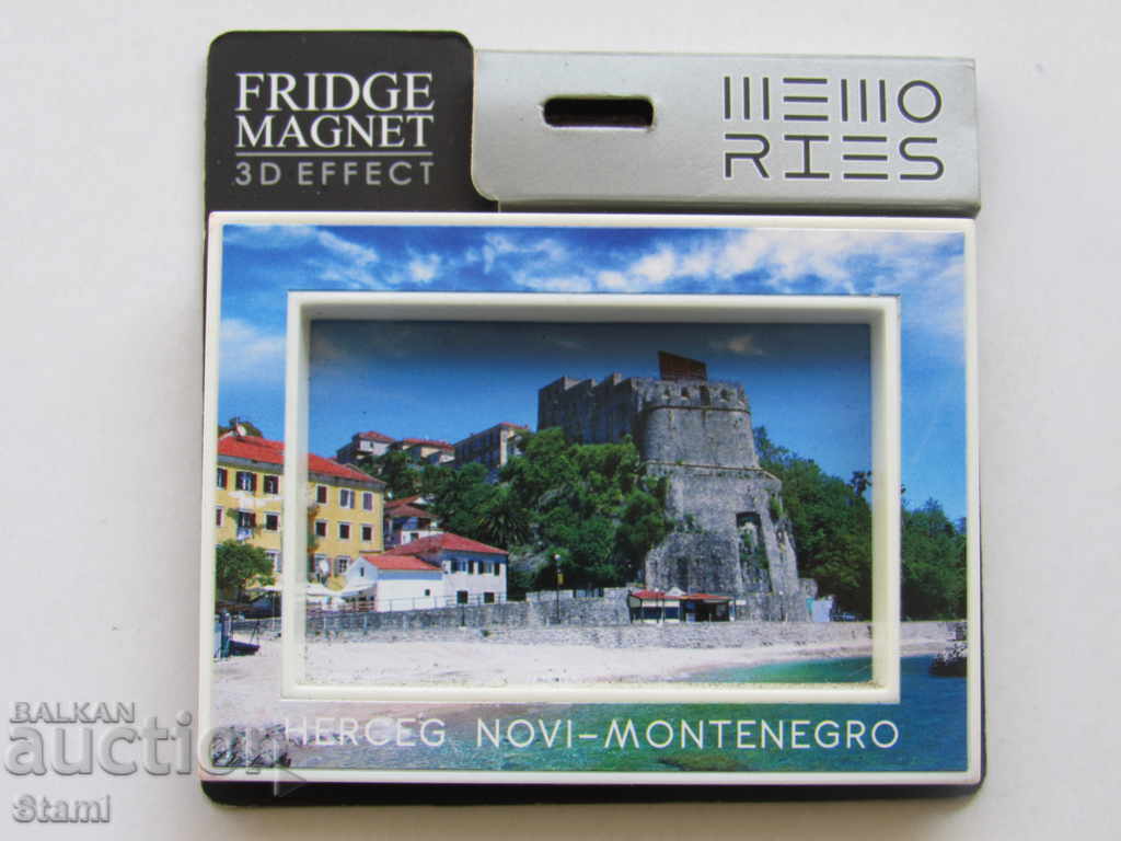 Authentic 3D Magnet from Montenegro, series-29