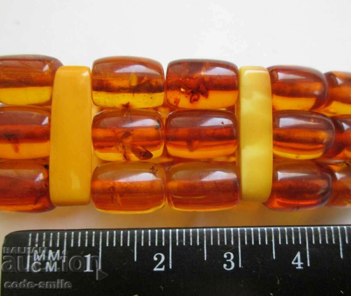Auction Women's amber bracelet natural amber USSR Auction Women's amber bracelet natural amber USSR
