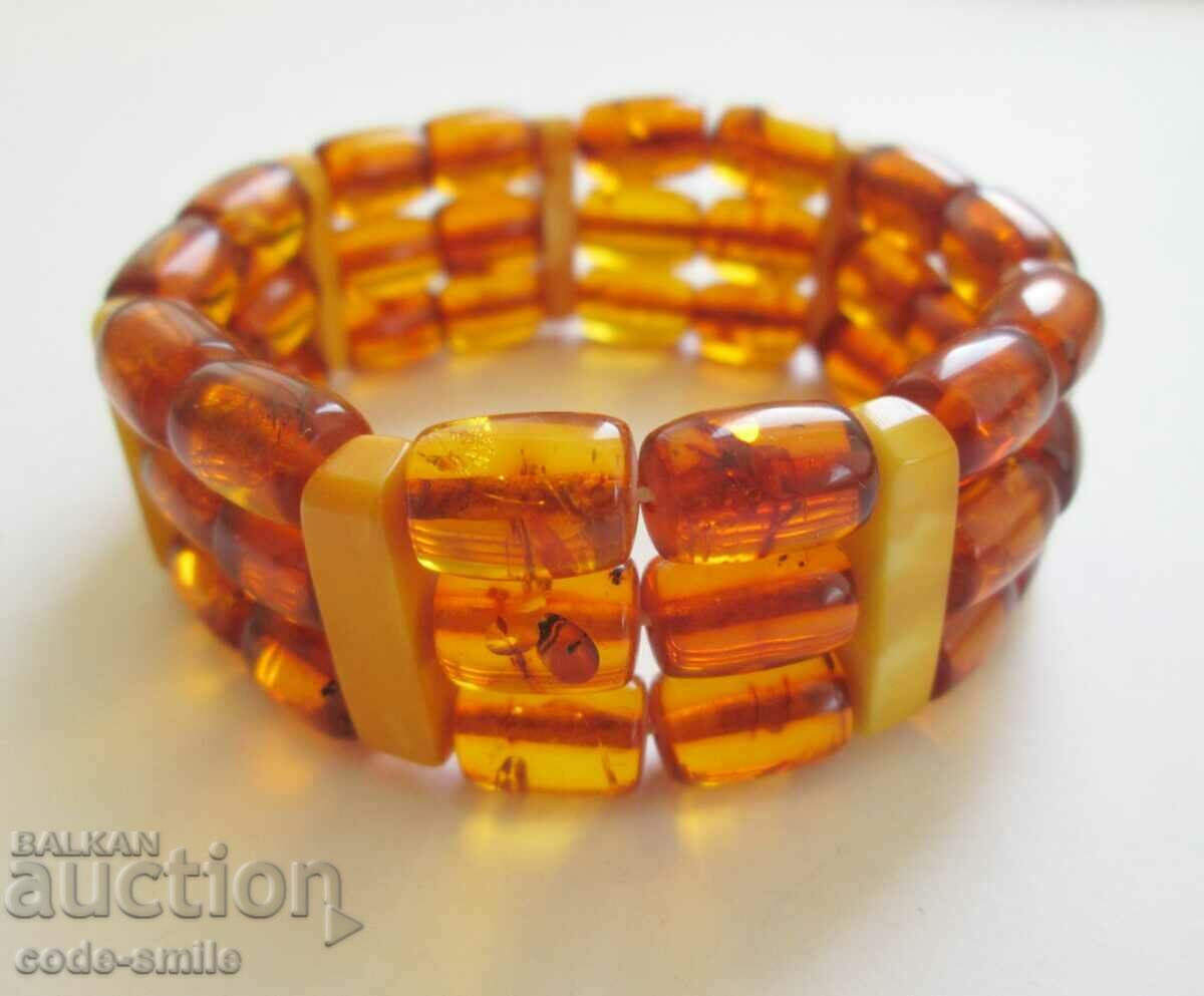 Women's amber bracelet natural amber USSR